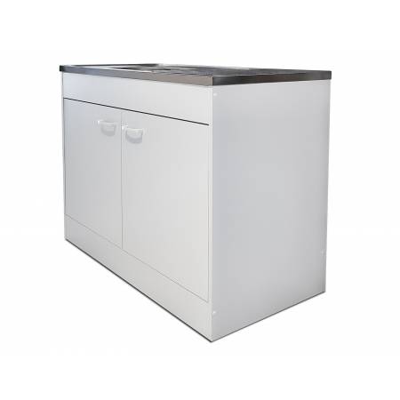 szafka kuchenna pod zlew 100 cm BOSTON II biała matowa